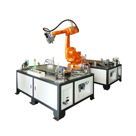 机械手光纤激光焊接机_打标机，雕刻机，切割机，焊接机